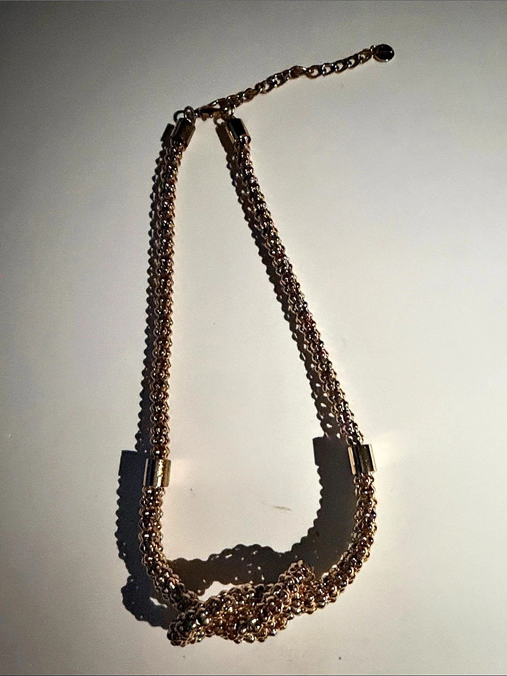 Gold-Tone Layered Chain Necklace From Talbots
